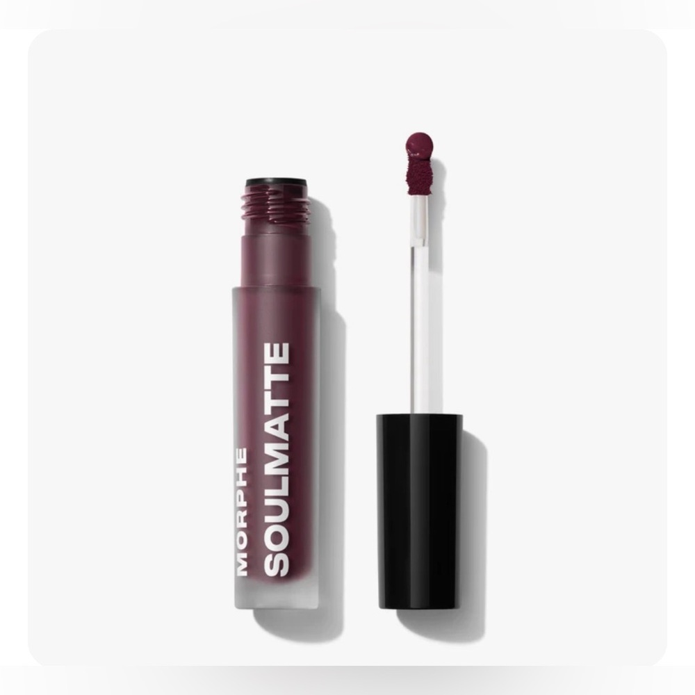 New In Box//Morphe Soulmatte Liquid Lipstick - Rich Plum Berry shade